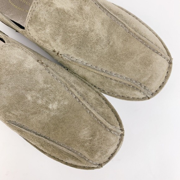 Merrell Duet Alto Hedge Stone Slip On Green Suede Shoes Size 6 - Picture 2 of 7